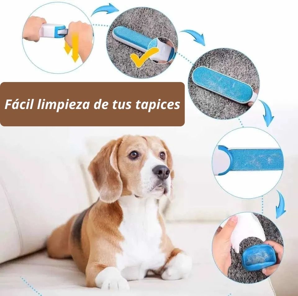 Cepillo Quita Pelos Mascotas